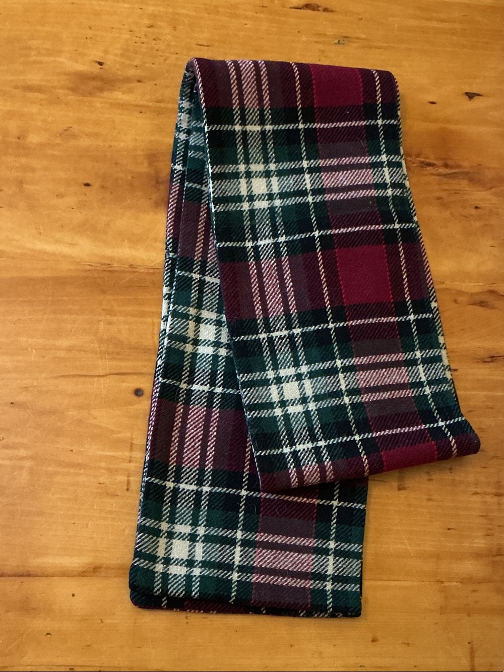 Vintage Tartan Thick Men’s Scarf
